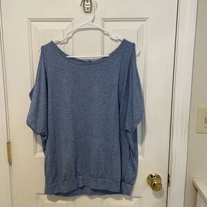 Blue Oversized Top
